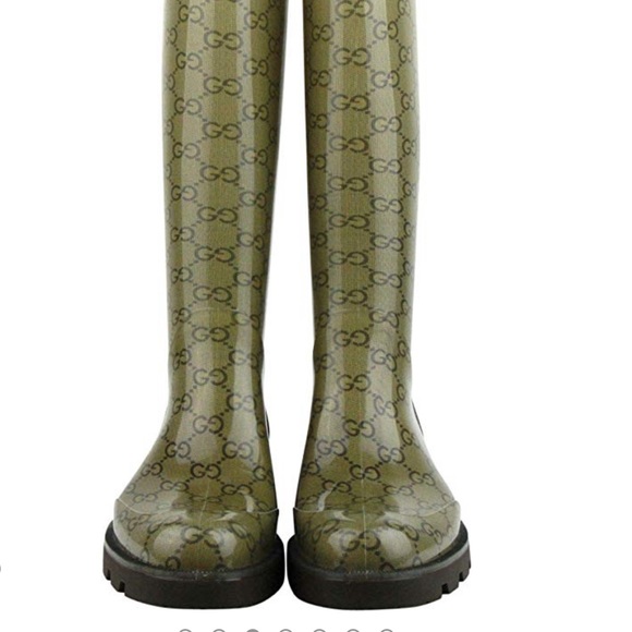 Gucci rain boots. Brand new. Sizes 5.5 and 6.5 - Picture 4 of 8